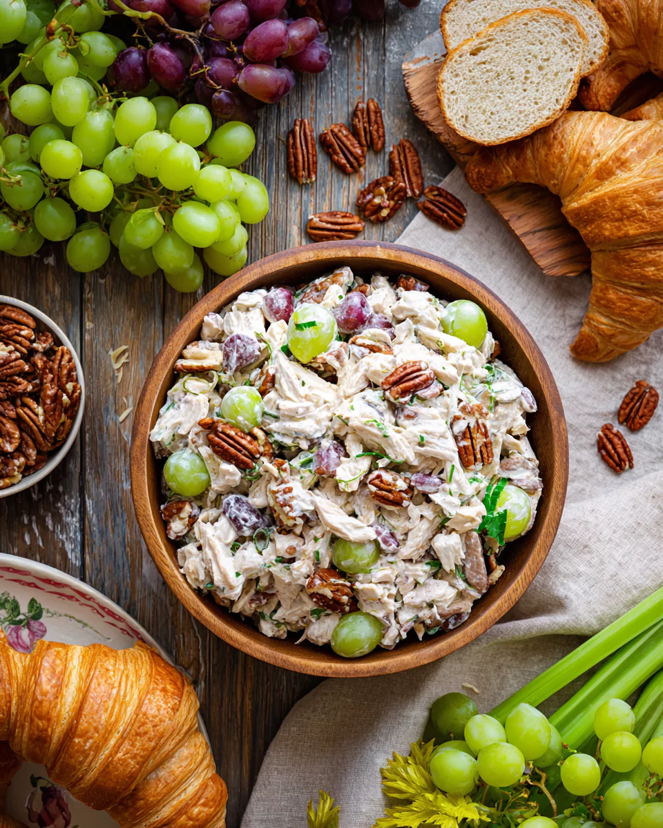 Chicken Salad with Grapes and Pecans: A Fresh Take on a Classic