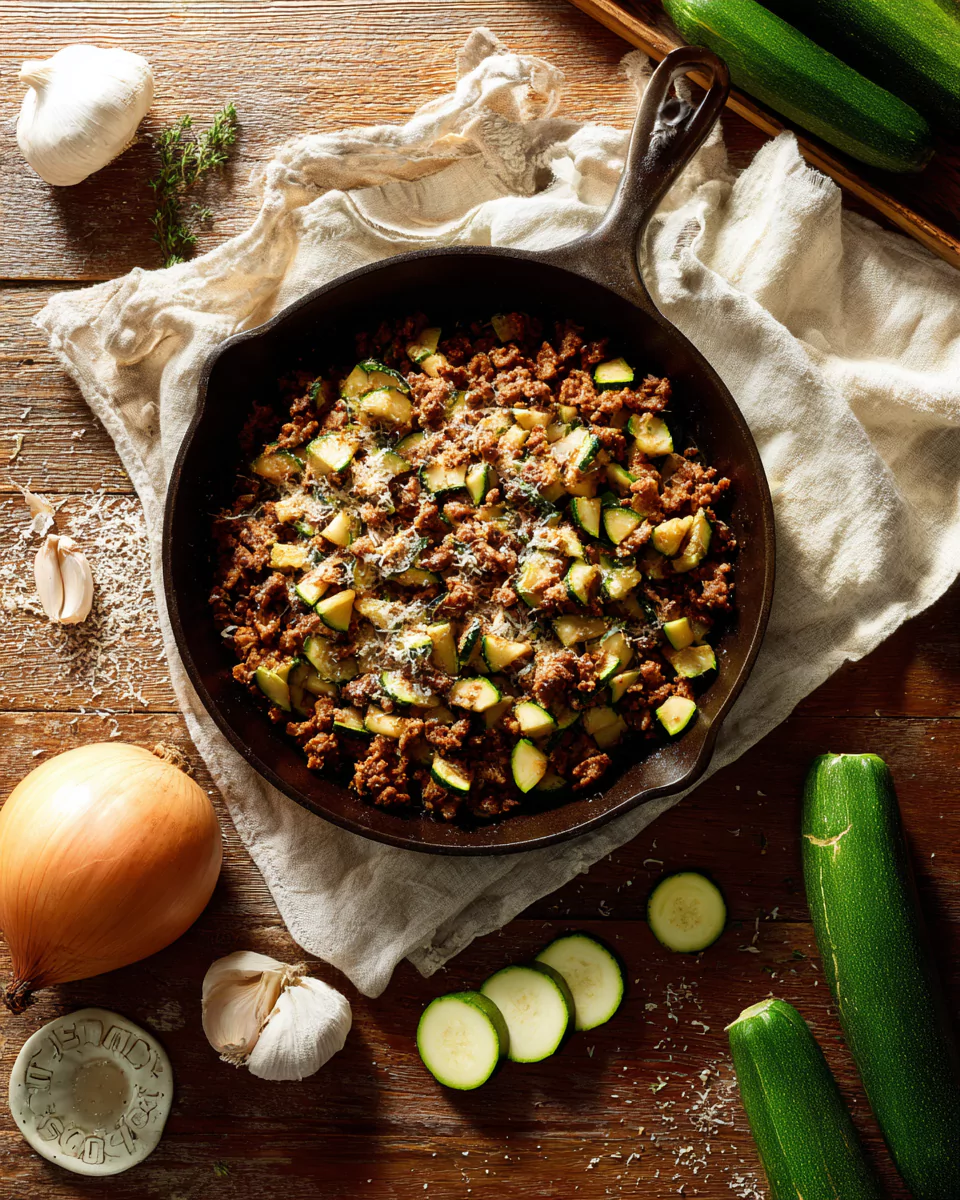 Ground Turkey and Zucchini Skillet: A Quick and Healthy Dinner You’ll Crave