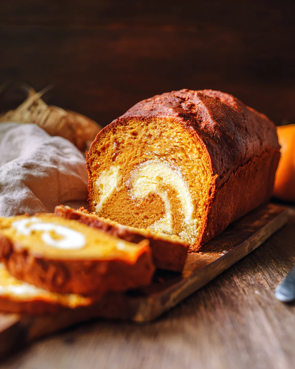 Pumpkin Cream Cheese Bread – A Moist, Creamy Fall Favorite