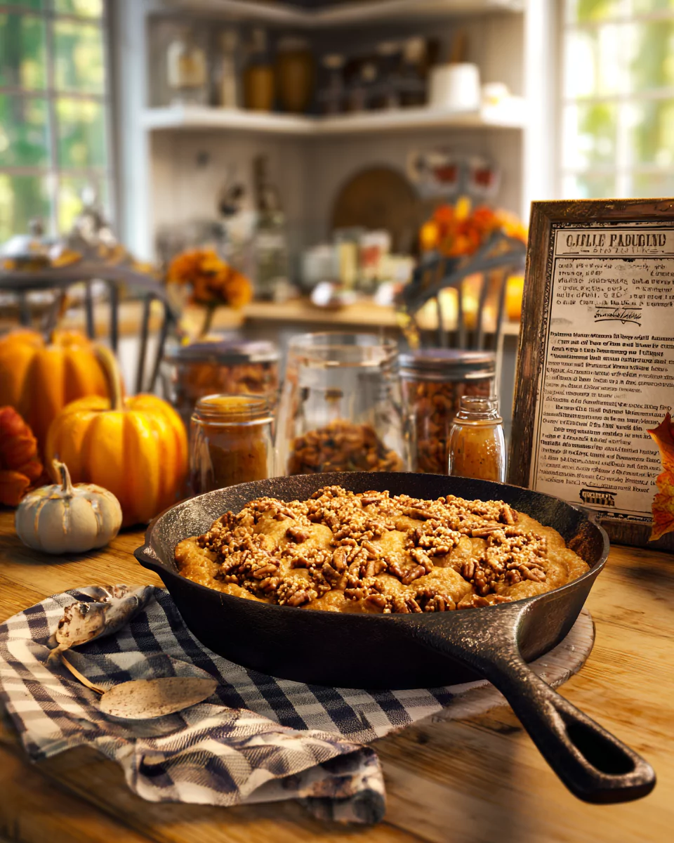 Pumpkin Pecan Cobbler: A Cozy Dessert with Fall Flavors