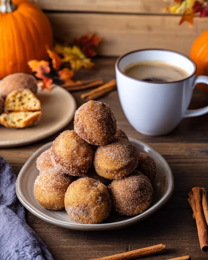 serving-air-fryer-pumpkin-donut-holes