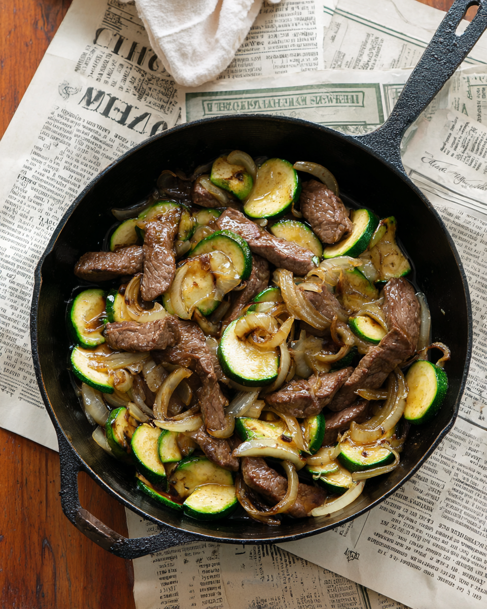 Zucchini Beef Stir-Fry Recipe: Quick, Healthy, and Flavor-Packed