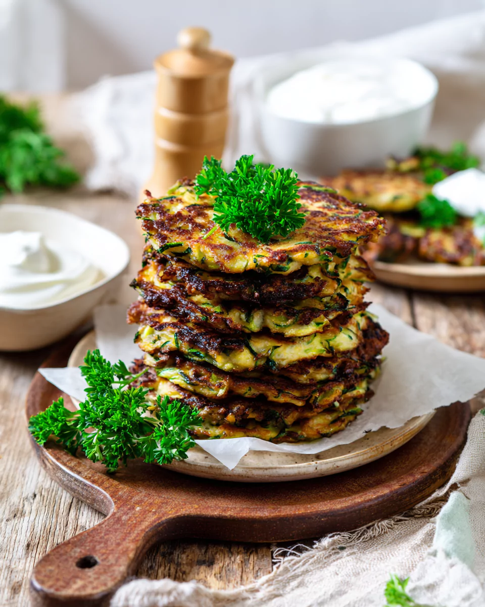 Zucchini Fritters Recipe: Crispy, Golden & Easy to Make