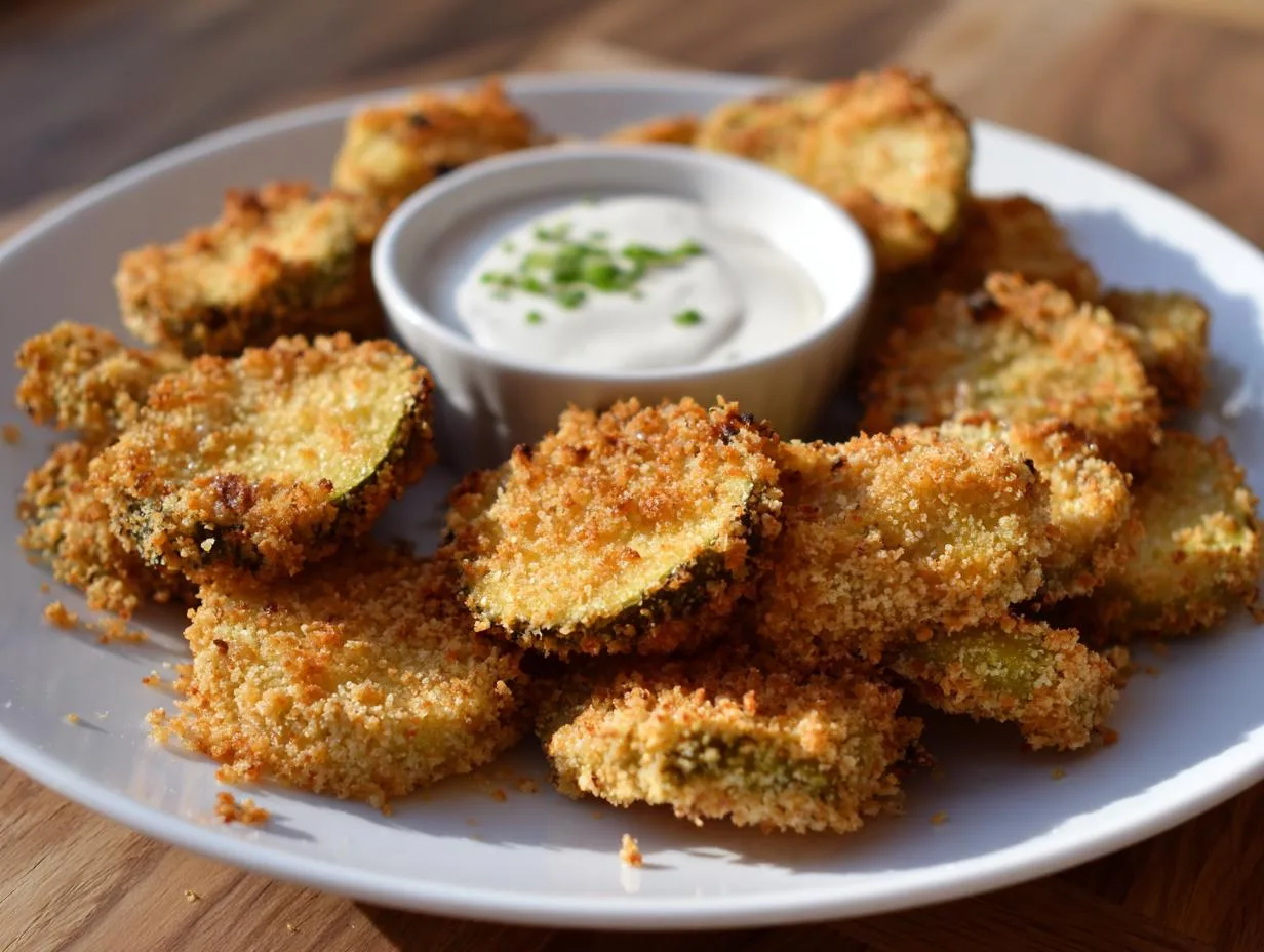 Crispy Air Fryer Fried Pickles in Just 15 Minutes!