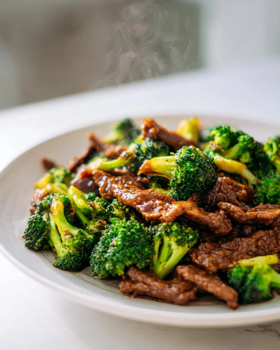 Chinese Beef and Broccoli - detail 1