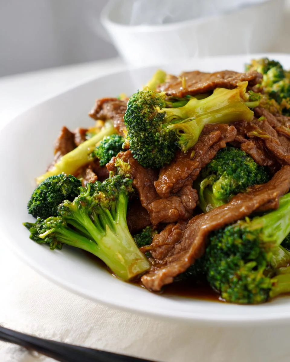 Chinese Beef and Broccoli - detail 2