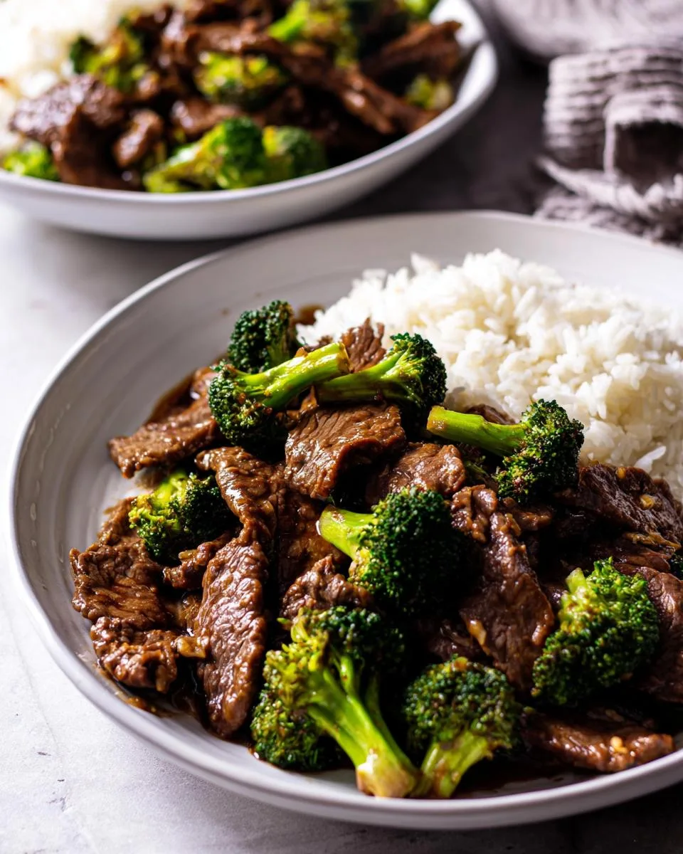 Chinese Beef and Broccoli - detail 3