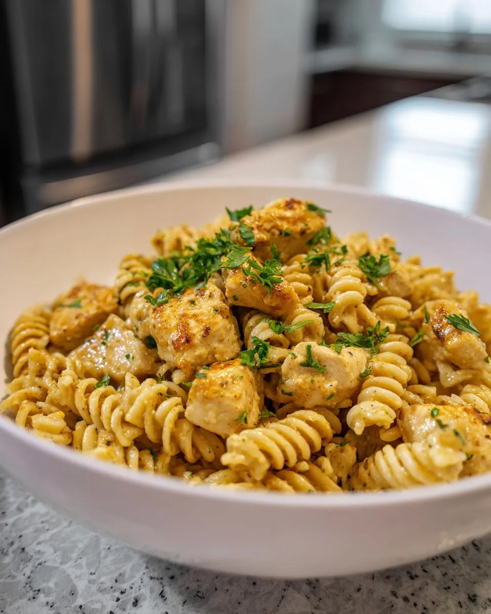 Creamy Garlic Parmesan Chicken Pasta - detail 2