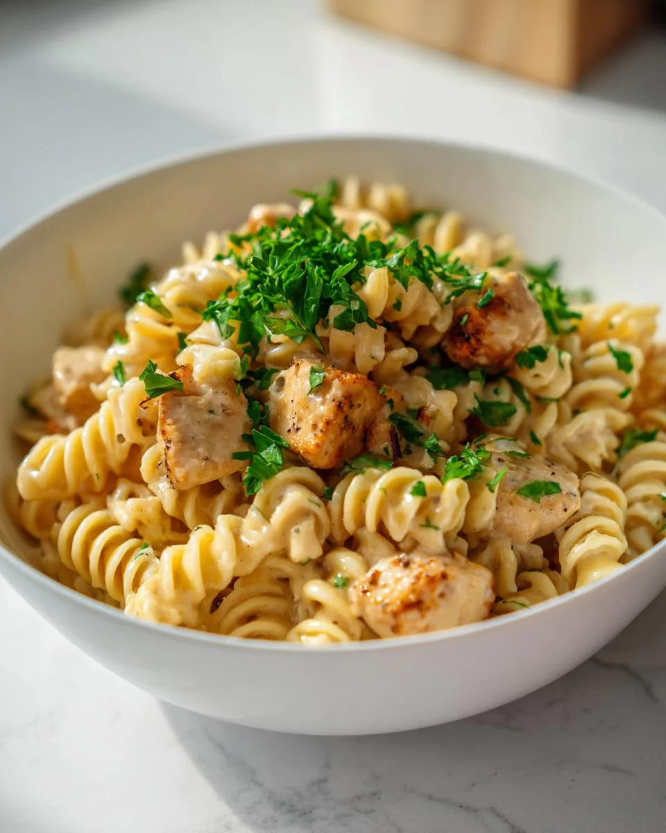 Creamy Garlic Parmesan Chicken Pasta - detail 3