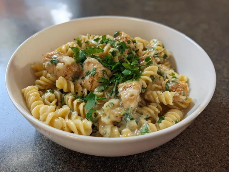Creamy Garlic Parmesan Chicken Pasta