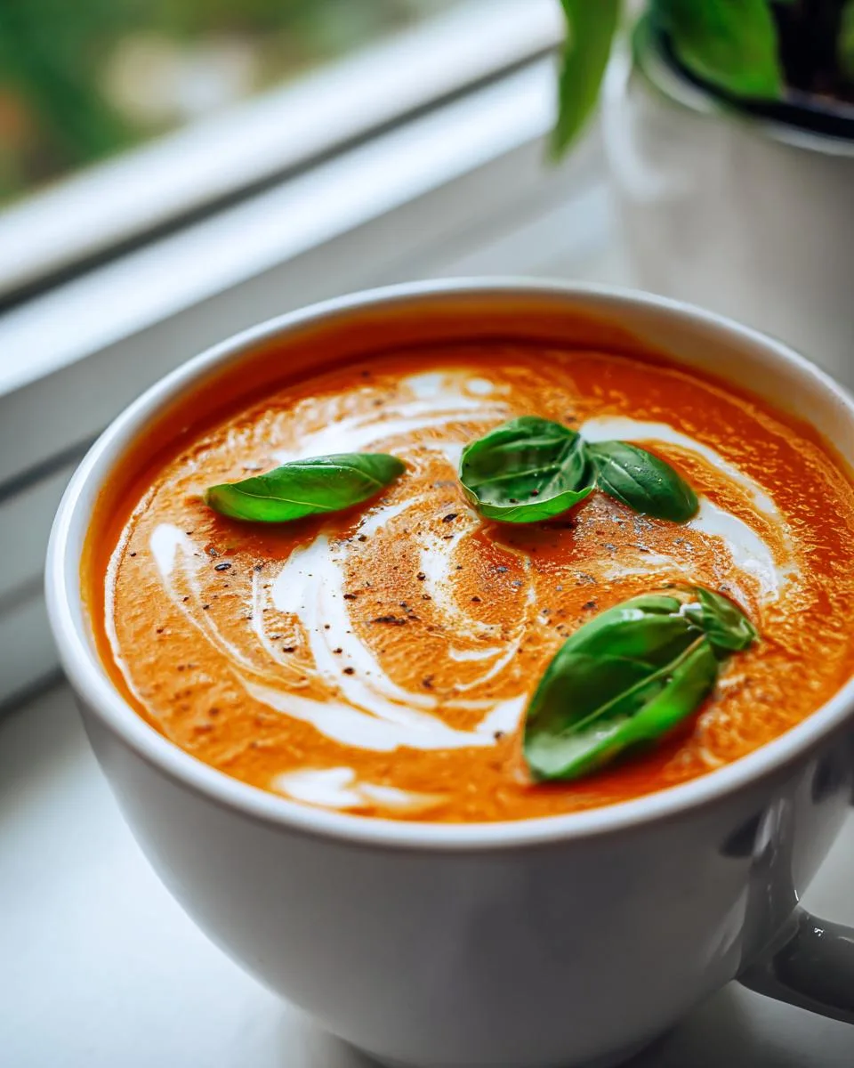 Creamy Tomato Soup - detail 2