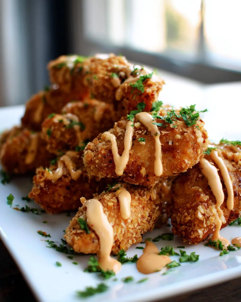Crispy Bang Bang Chicken - detail 2
