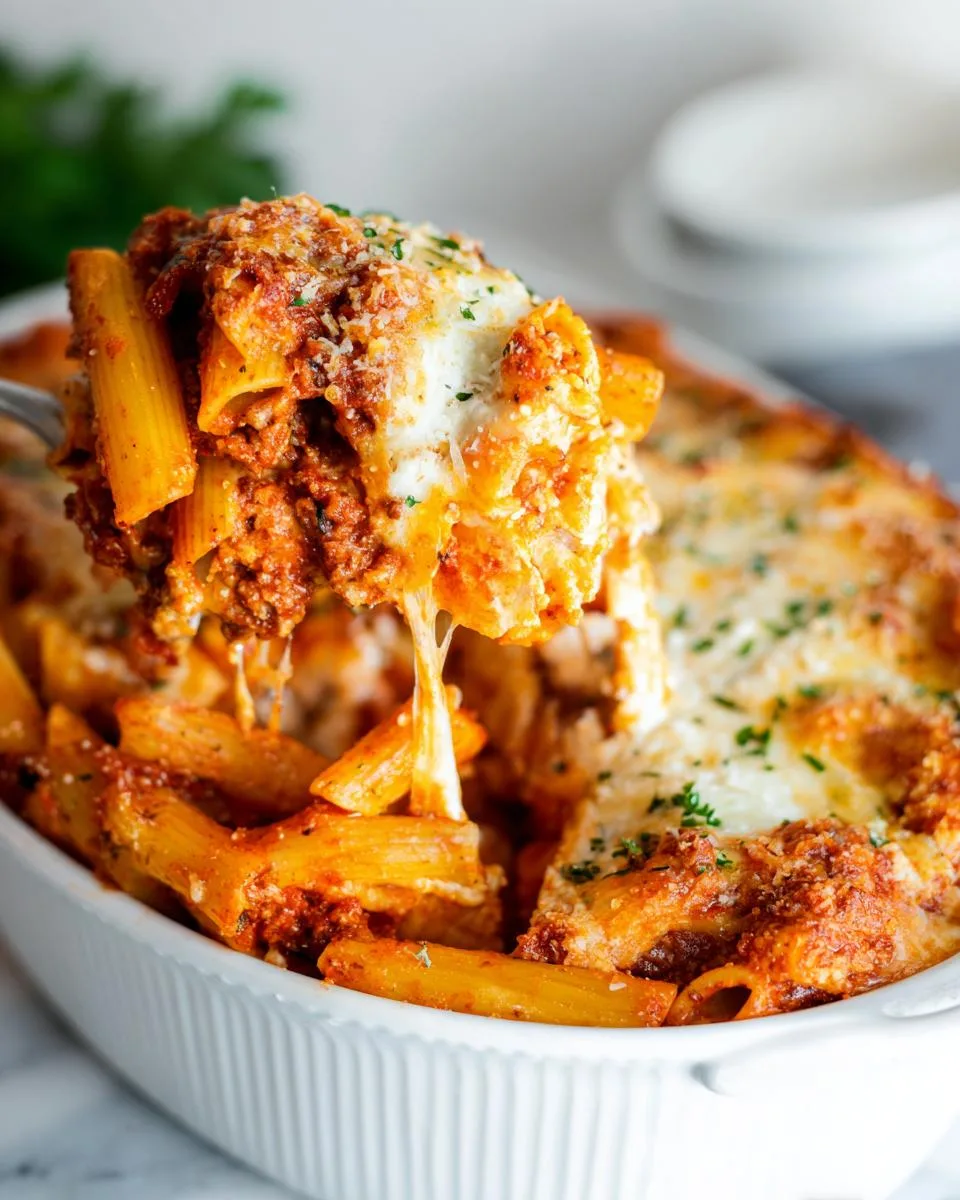 Crock Pot Baked Ziti - detail 3