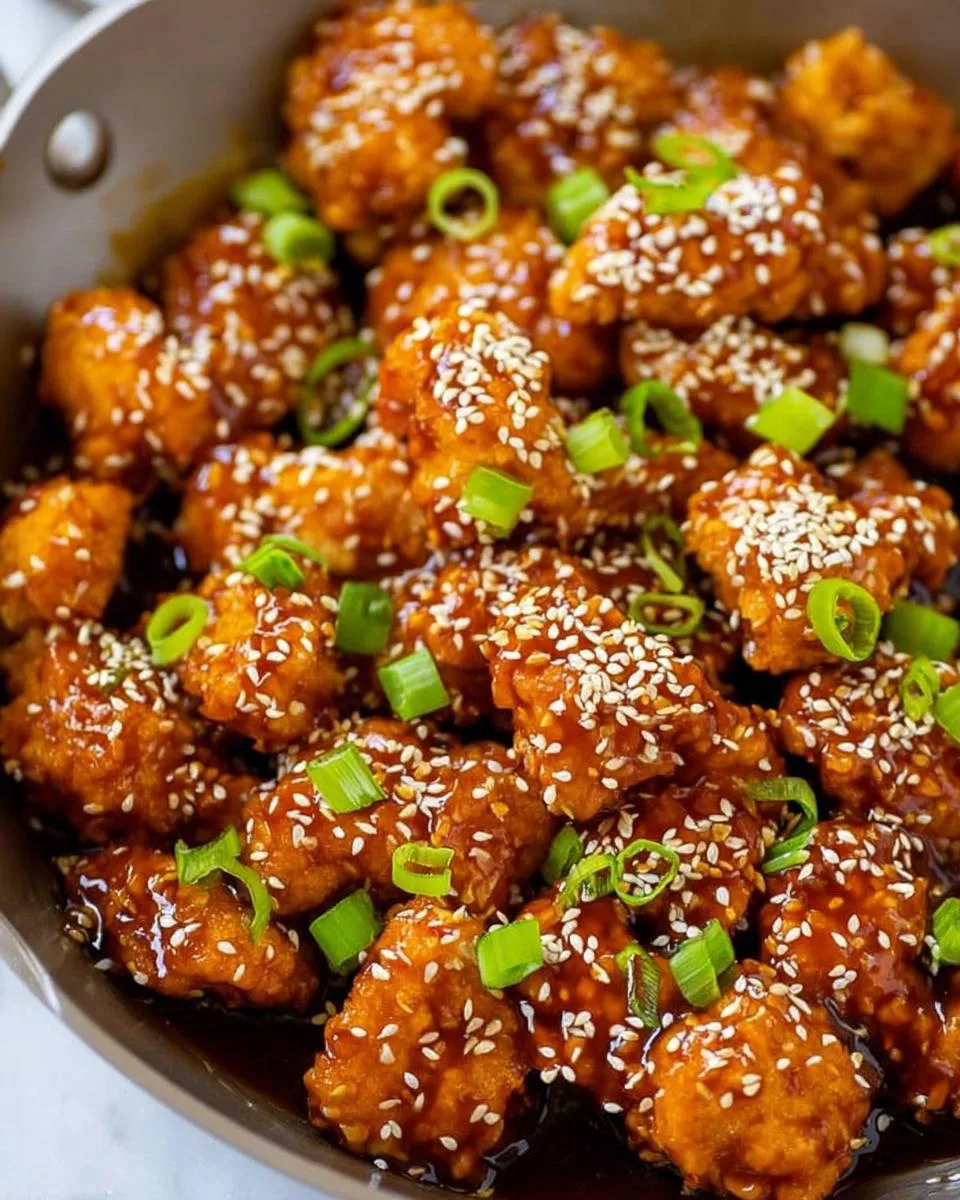 Easy Honey Sesame Chicken - detail 2