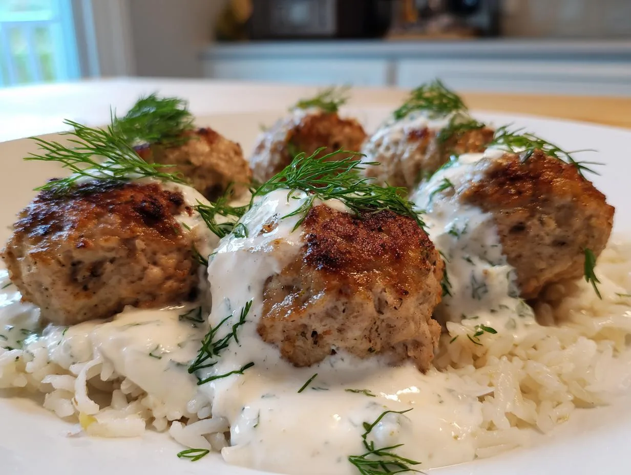 Amazing Greek Turkey Meatballs Tzatziki: 25-Minute Flavor Explosion