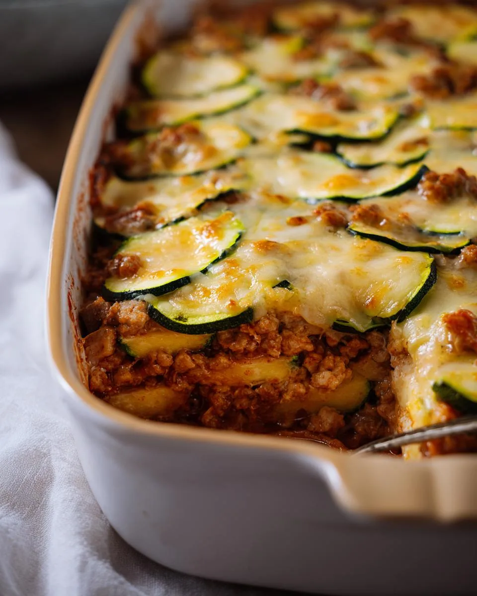 Ground Turkey Zucchini Casserole - detail 1
