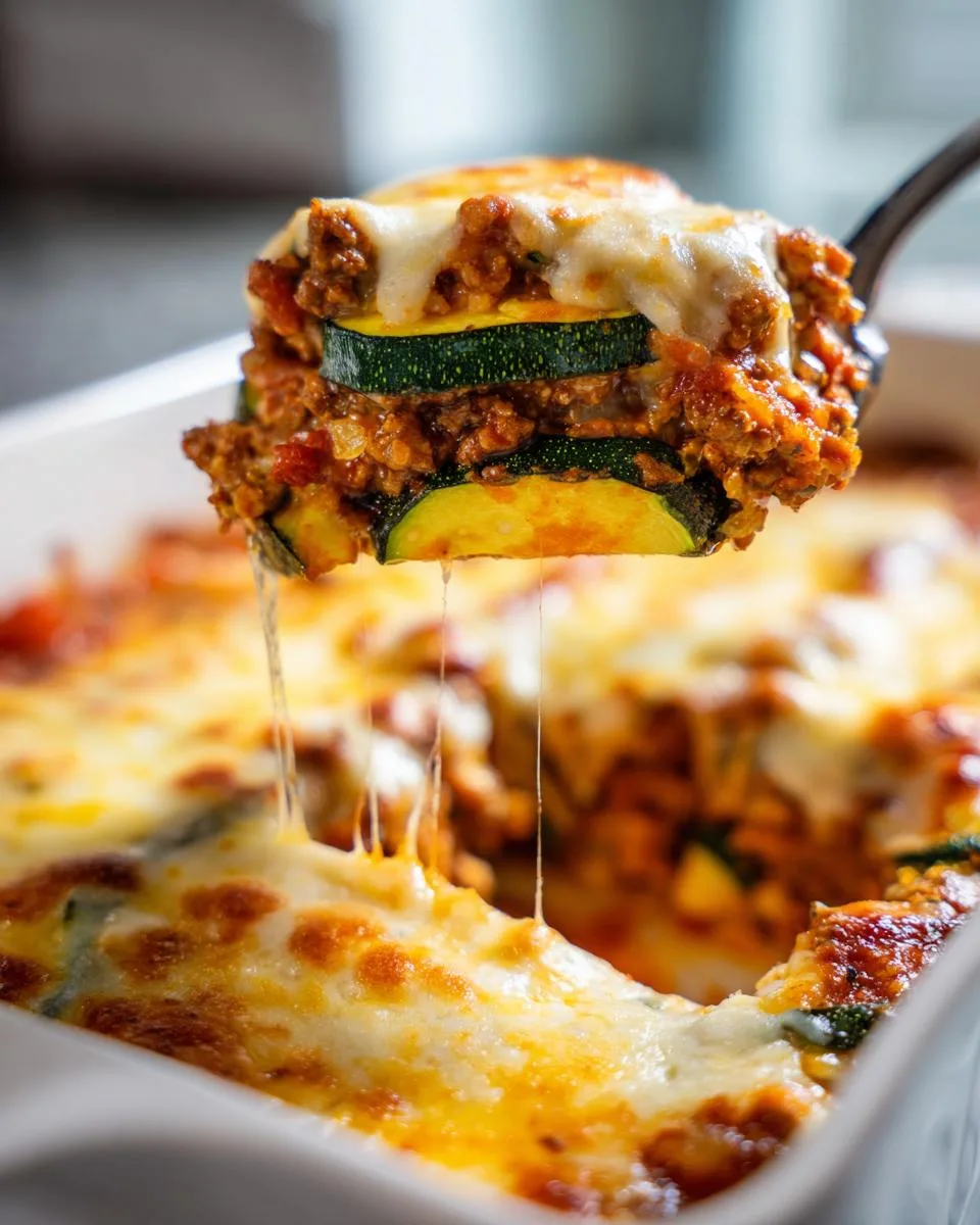 Ground Turkey Zucchini Casserole - detail 2