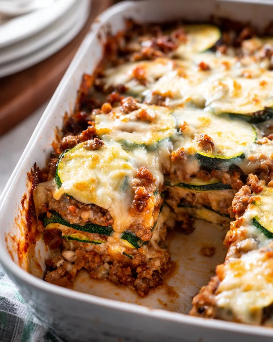 Ground Turkey Zucchini Casserole - detail 4