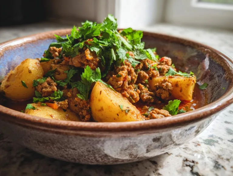Ground Turkey with Potatoes