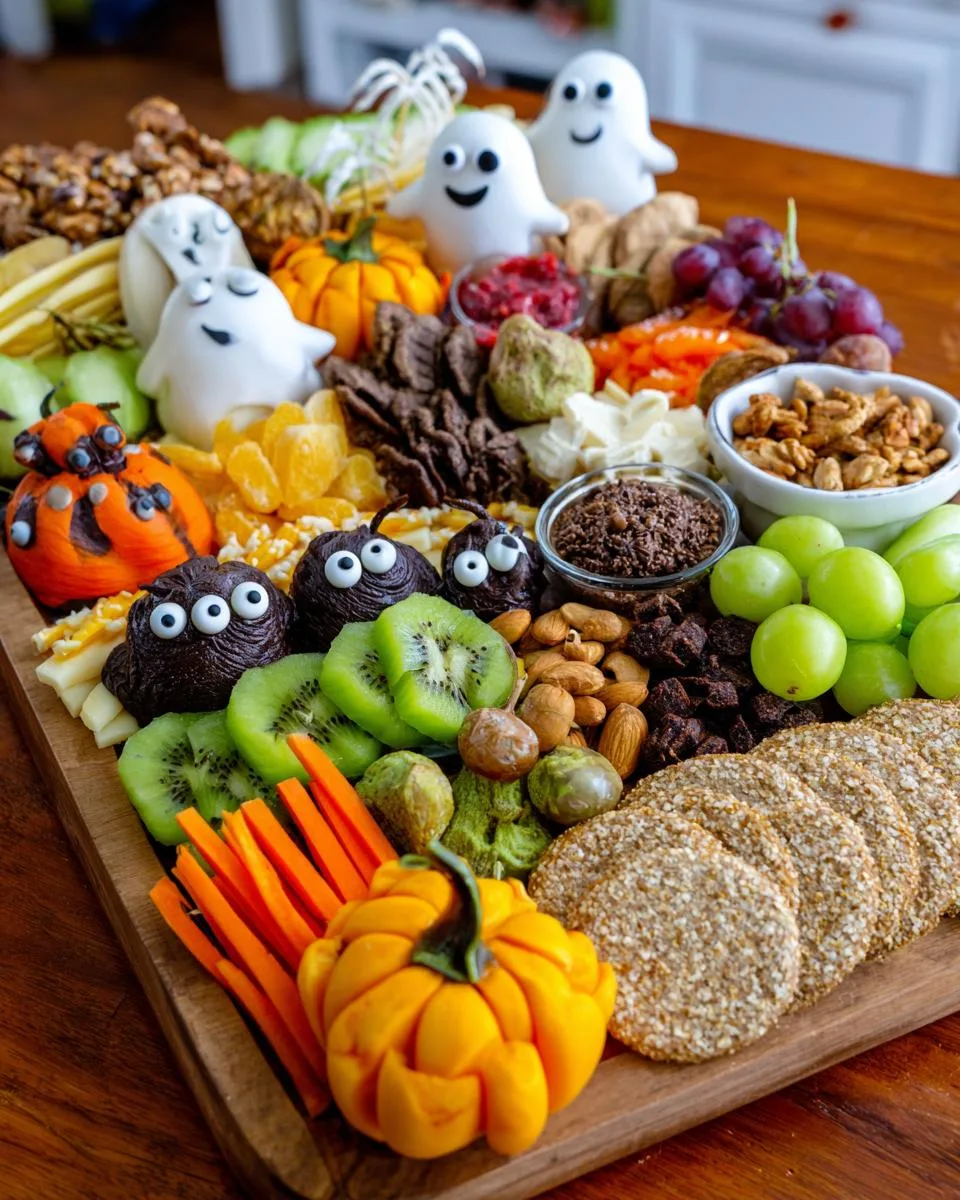 Halloween Charcuterie Board (