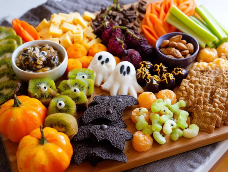 Halloween Charcuterie Board ("Char-boo-terie")