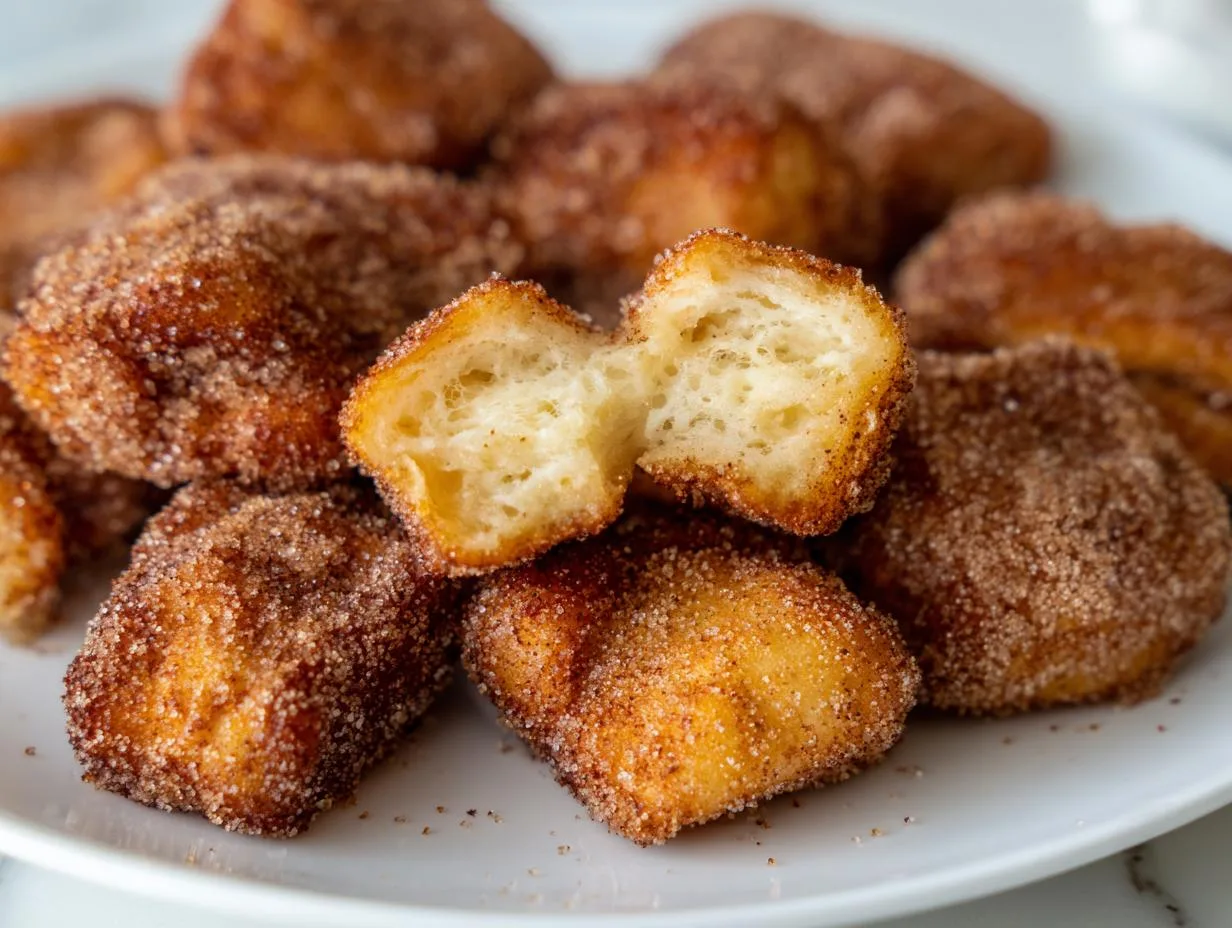 Irresistible Healthy Air Fryer Churro Bites in 30 Minutes