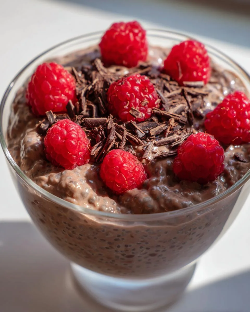 High Protein Chocolate Chia Pudding - detail 4