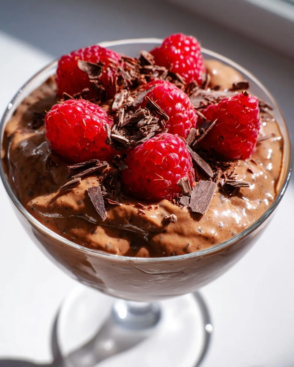 High Protein Chocolate Chia Pudding - detail 5
