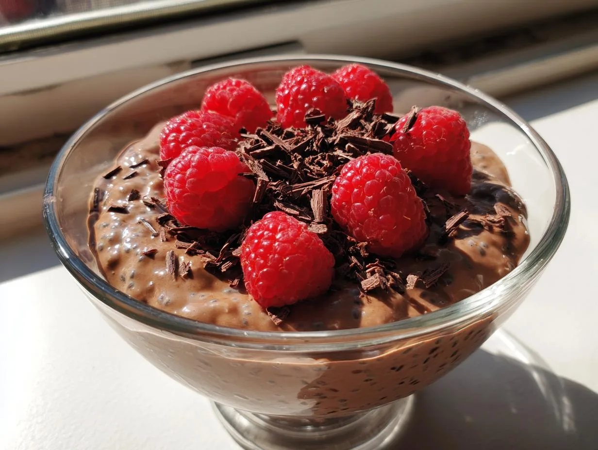 20g High Protein Chocolate Chia Pudding You’ll Crave Daily