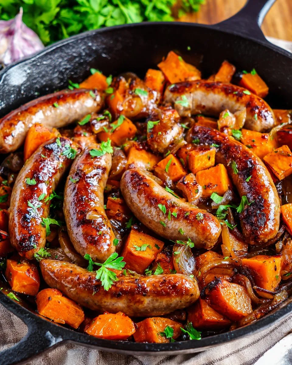 Honey Garlic Sausage Skillet - detail 1