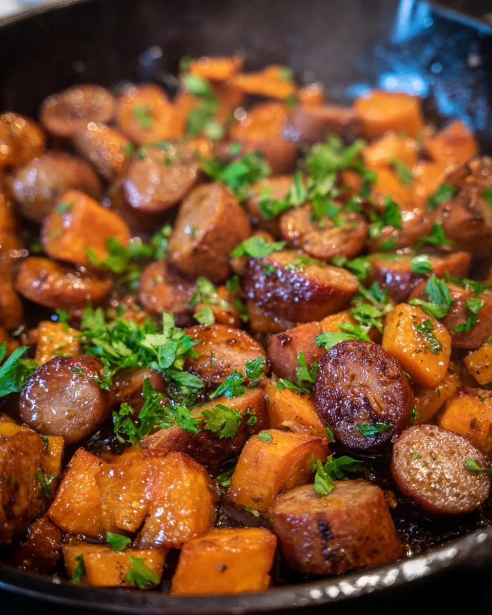 Honey Garlic Sausage Skillet - detail 3