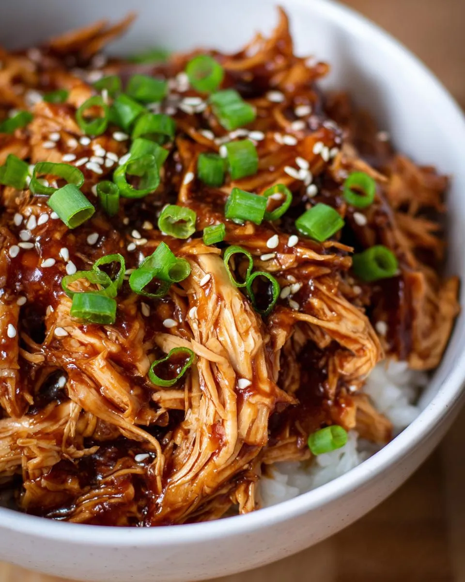 Keto Crockpot Teriyaki Chicken - detail 2