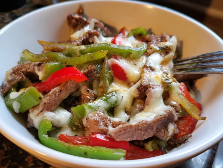 Keto Philly Cheesesteak Recipe