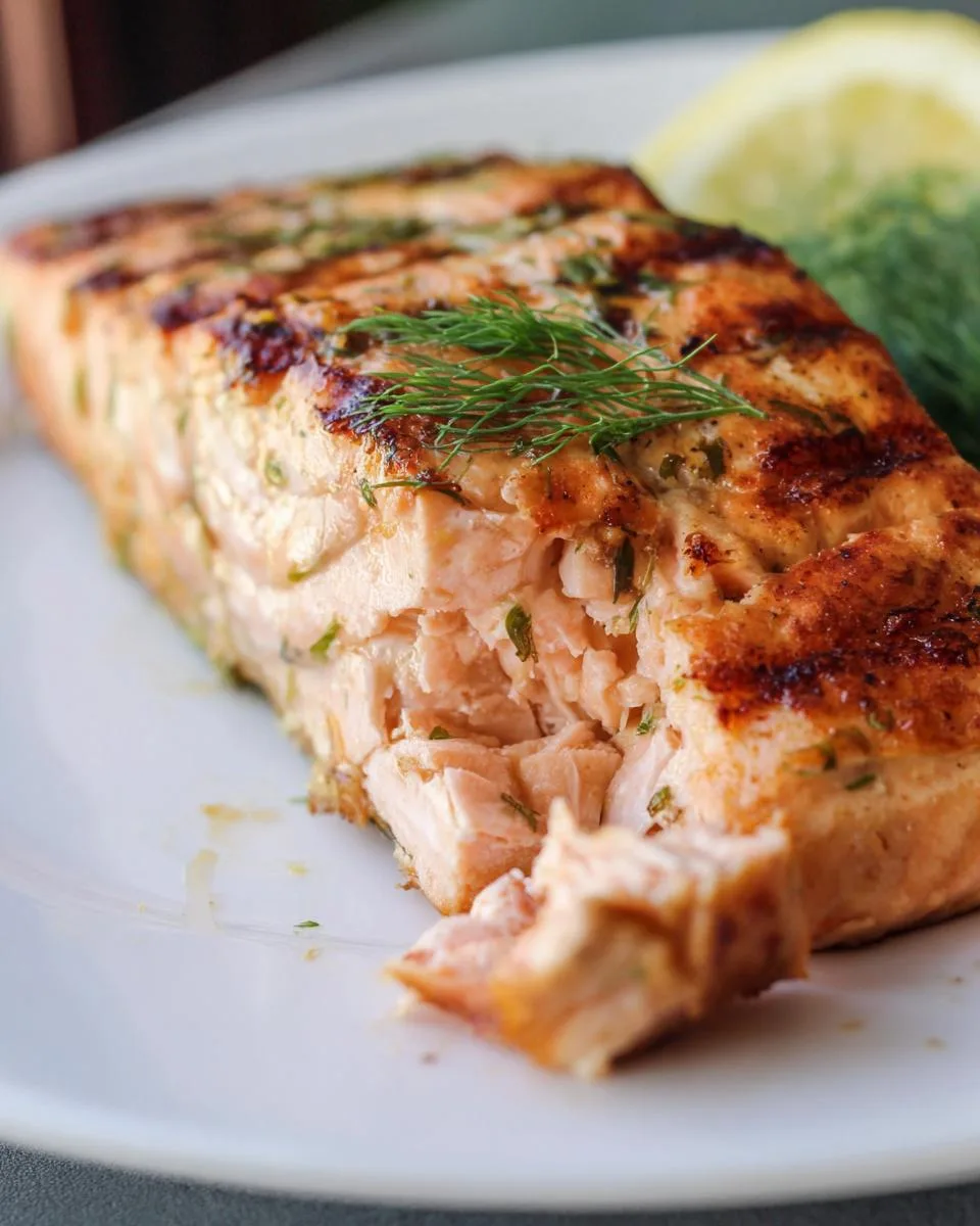 Lemon Grilled Salmon Fillet - detail 3