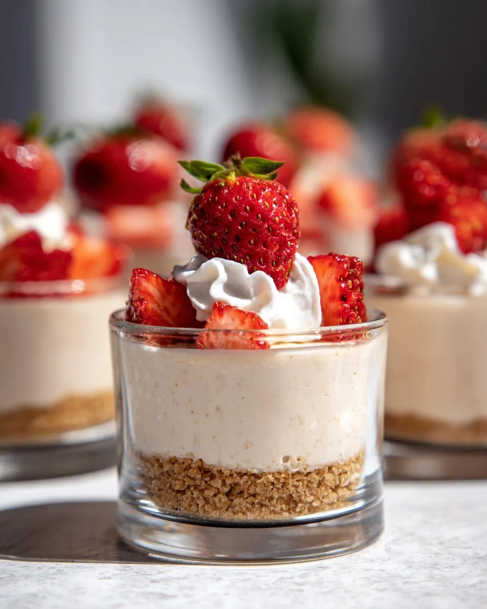 No-Bake Cheesecake Cups - detail 1