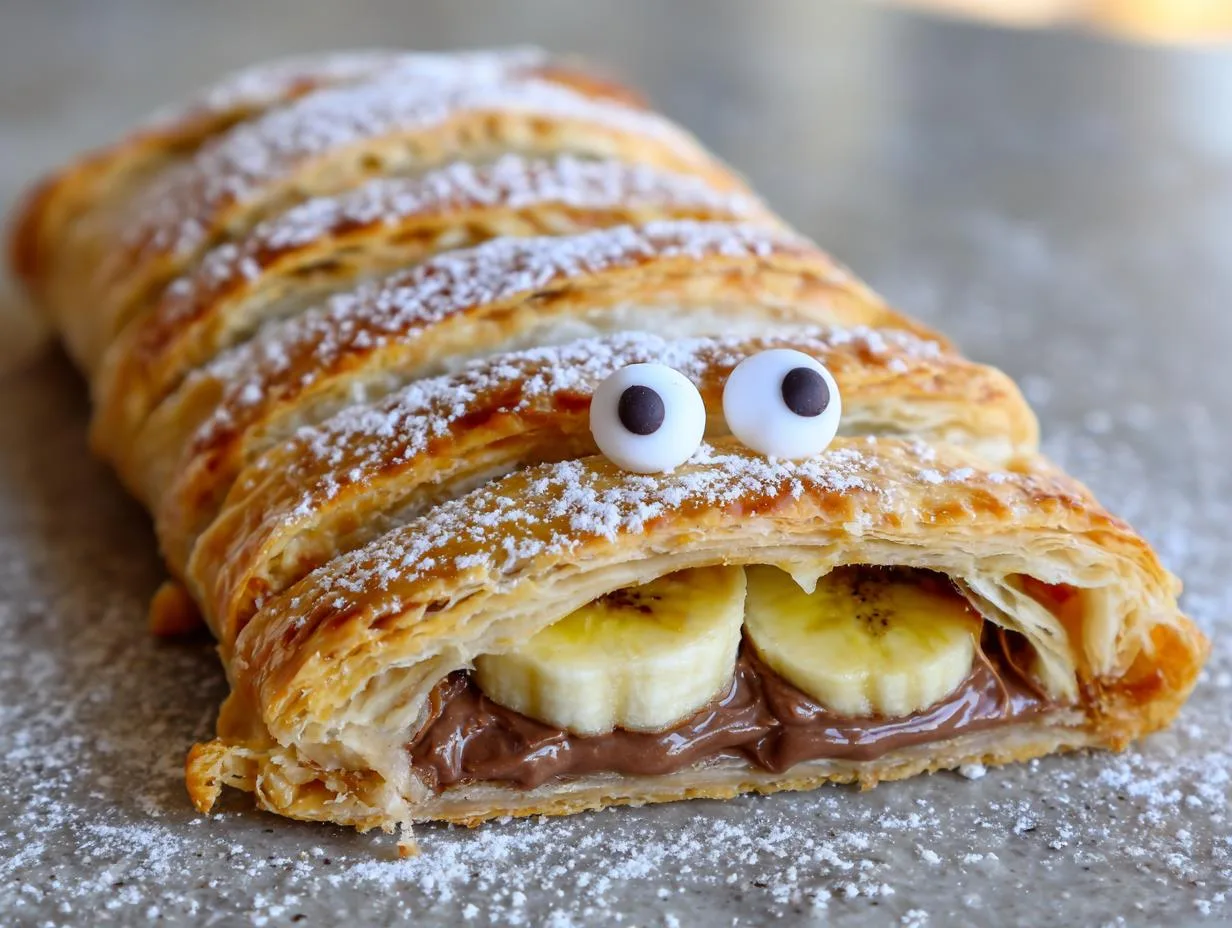 Irresistible Nutella Mummy Hand Pies in Just 40 Minutes