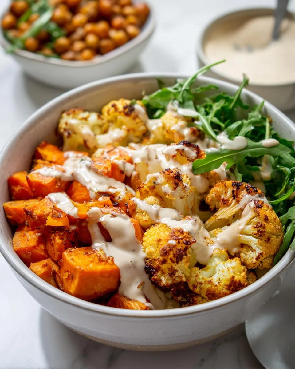 Roasted Veggie Glow Bowls - detail 1