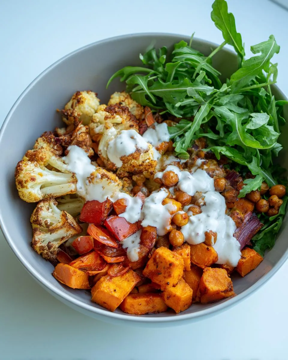 Roasted Veggie Glow Bowls - detail 2