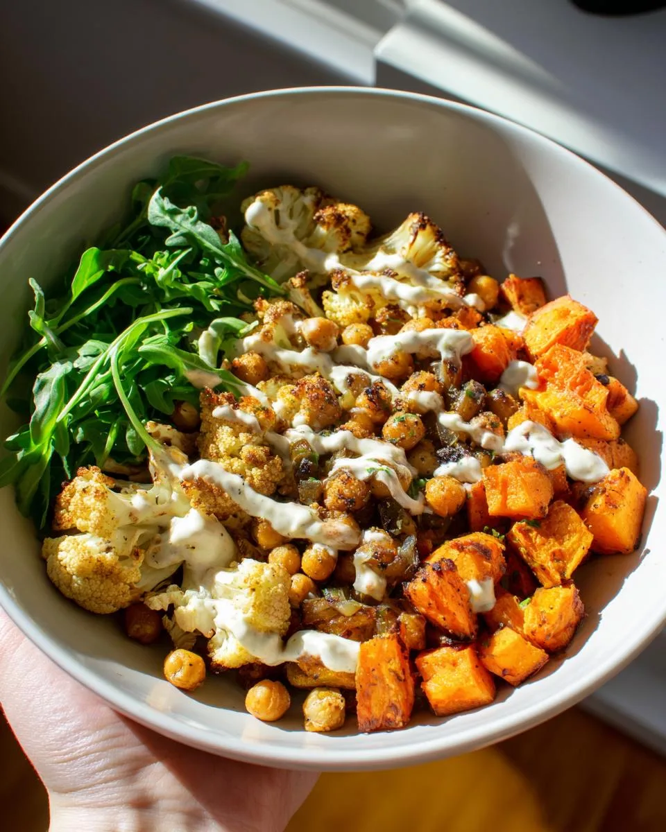 Roasted Veggie Glow Bowls - detail 5