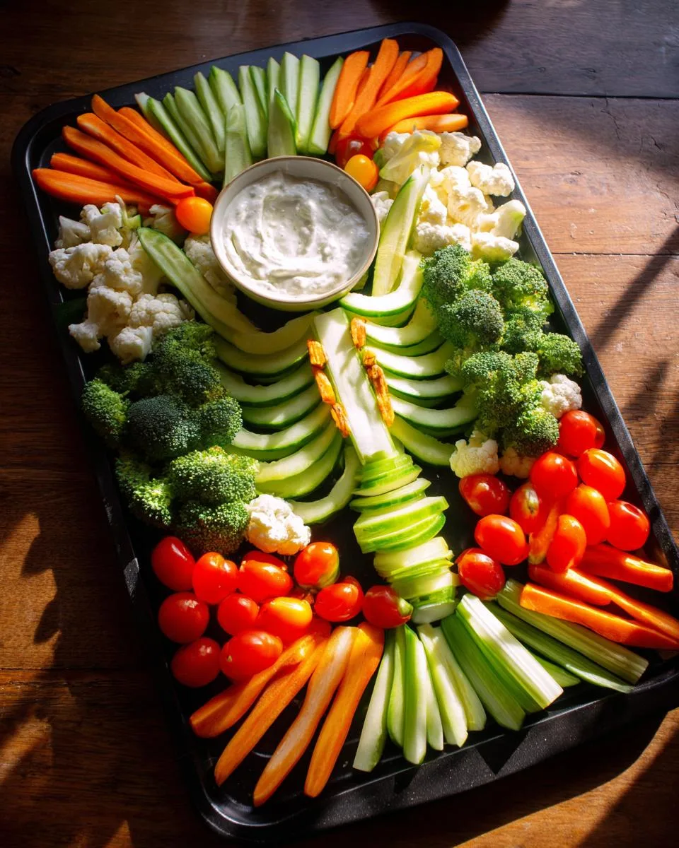 Skeleton Veggie Tray - detail 3