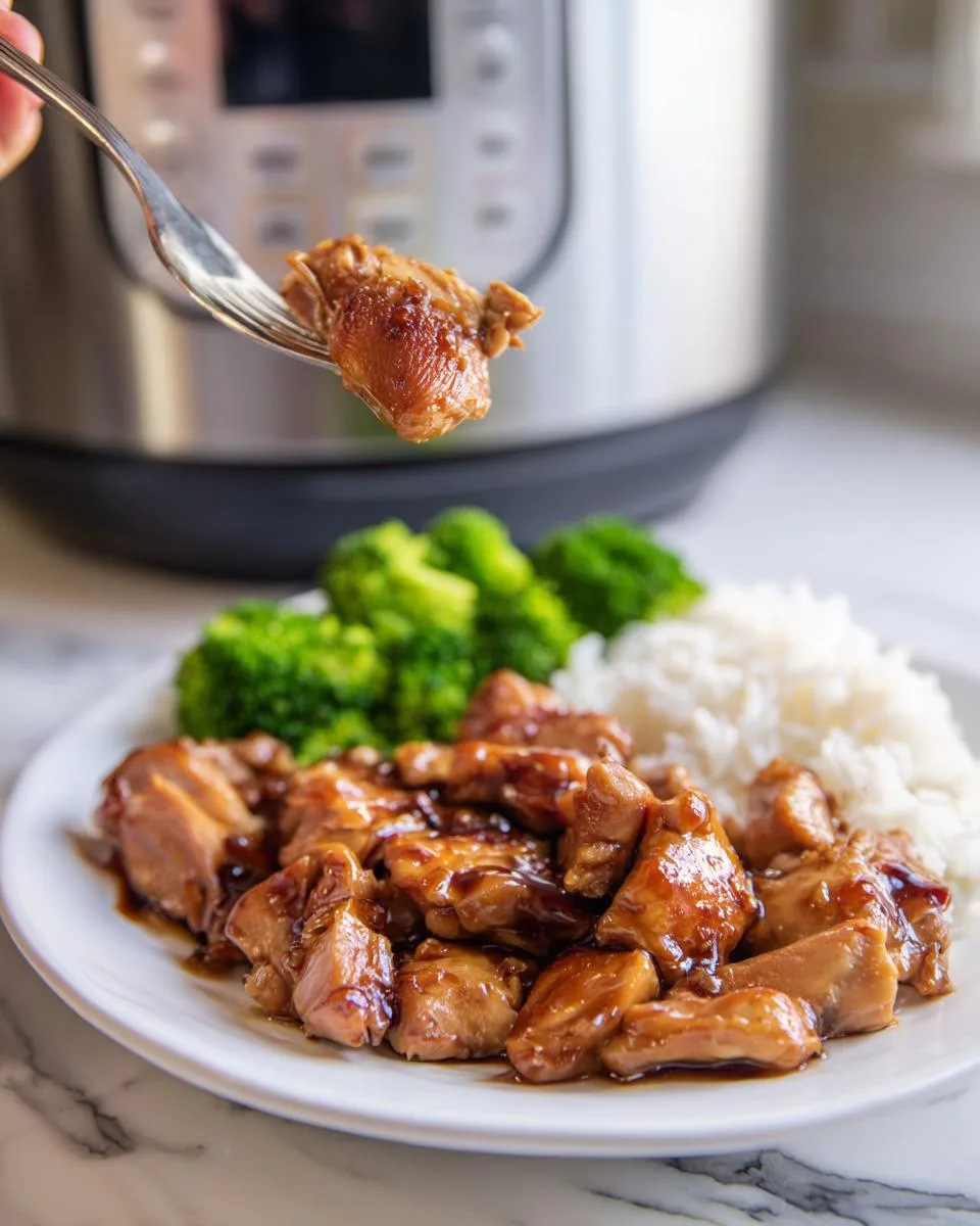 Slow Cooker Honey Garlic Chicken - detail 3