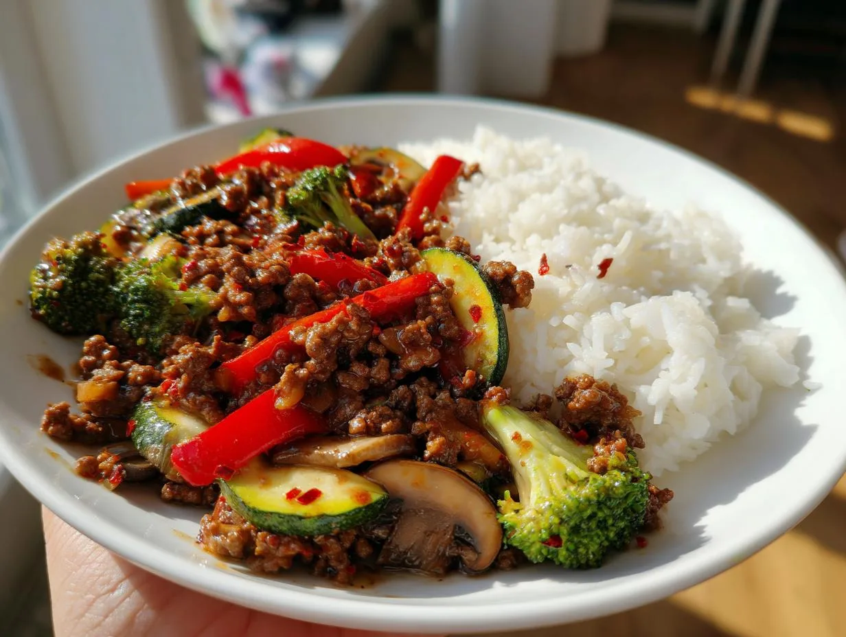 Spicy Ground Beef Stir-Fry Recipe – 30-Minute Flavor Explosion
