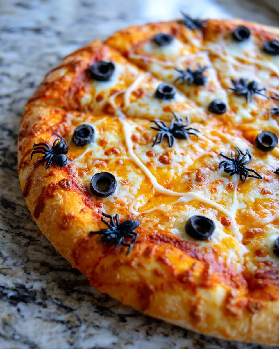Spider Web Pizza - detail 3