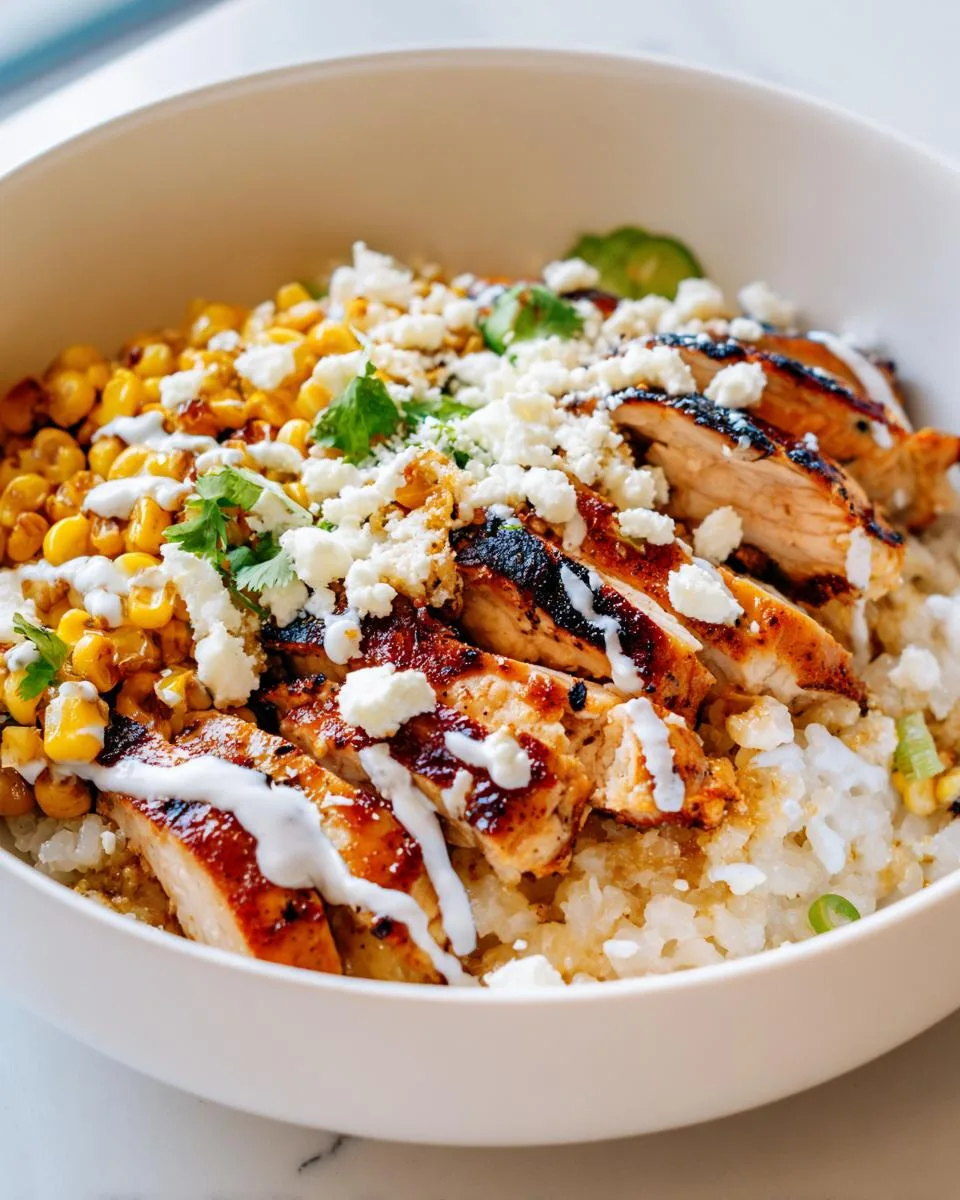 Street Corn Chicken Bowl - detail 2