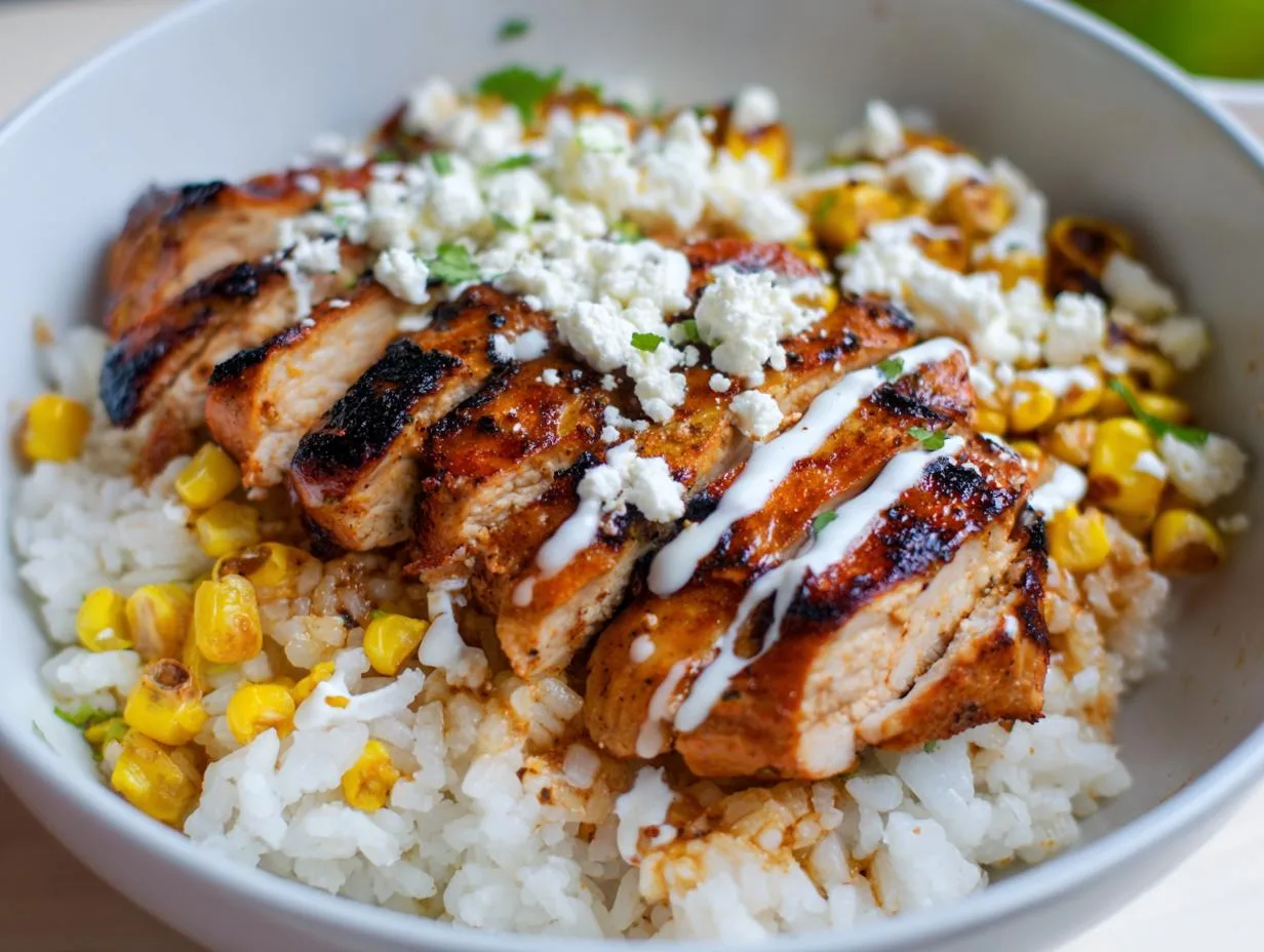 Street Corn Chicken Bowl Recipe with 5 Smoky Spices for Bold Flavor