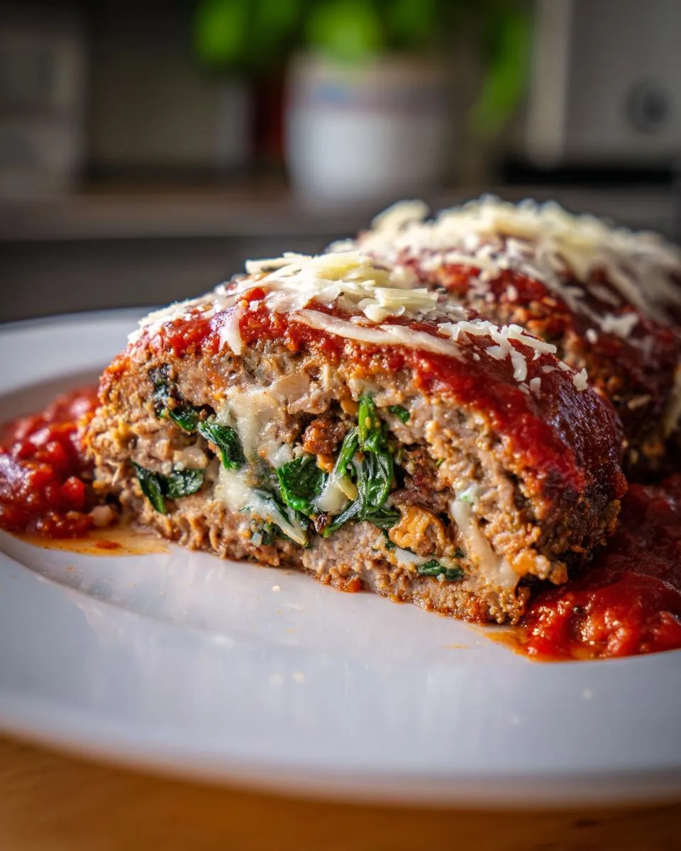 Stuffed Italian Meatloaf - detail 4