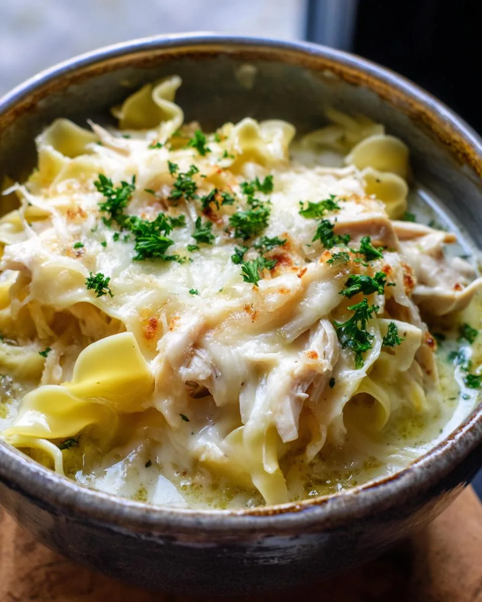White Chicken Lasagna Soup - detail 5