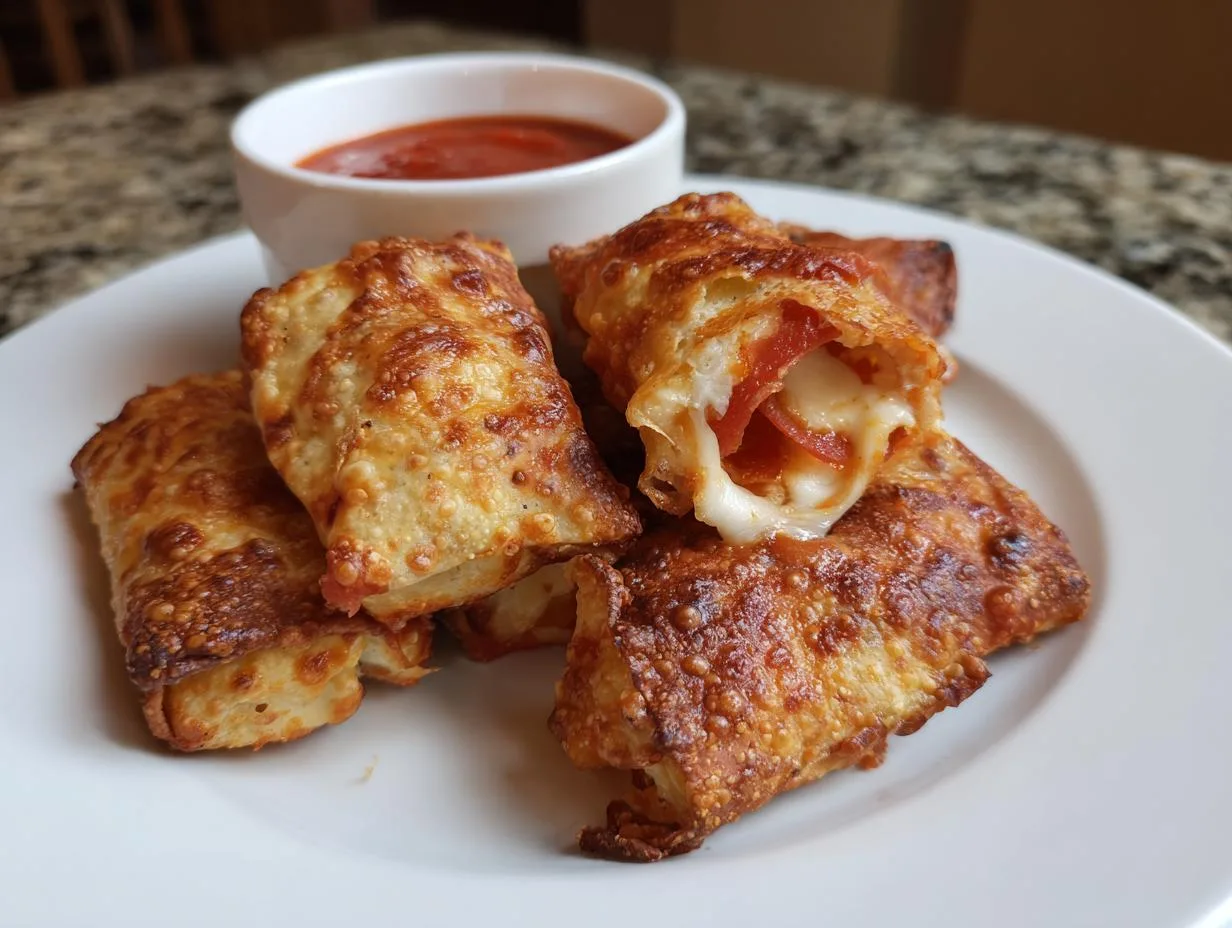 5-Minute Crispy Air Fryer Pizza Rolls: Addictive Bites