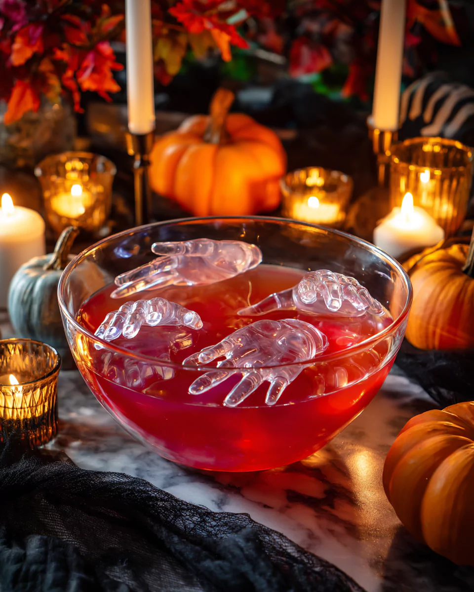 Floating Hand Punch: The Spooky Party Drink Everyone Loves
