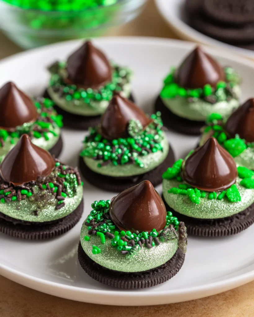 Oreo Witch Hats for Cupcakes